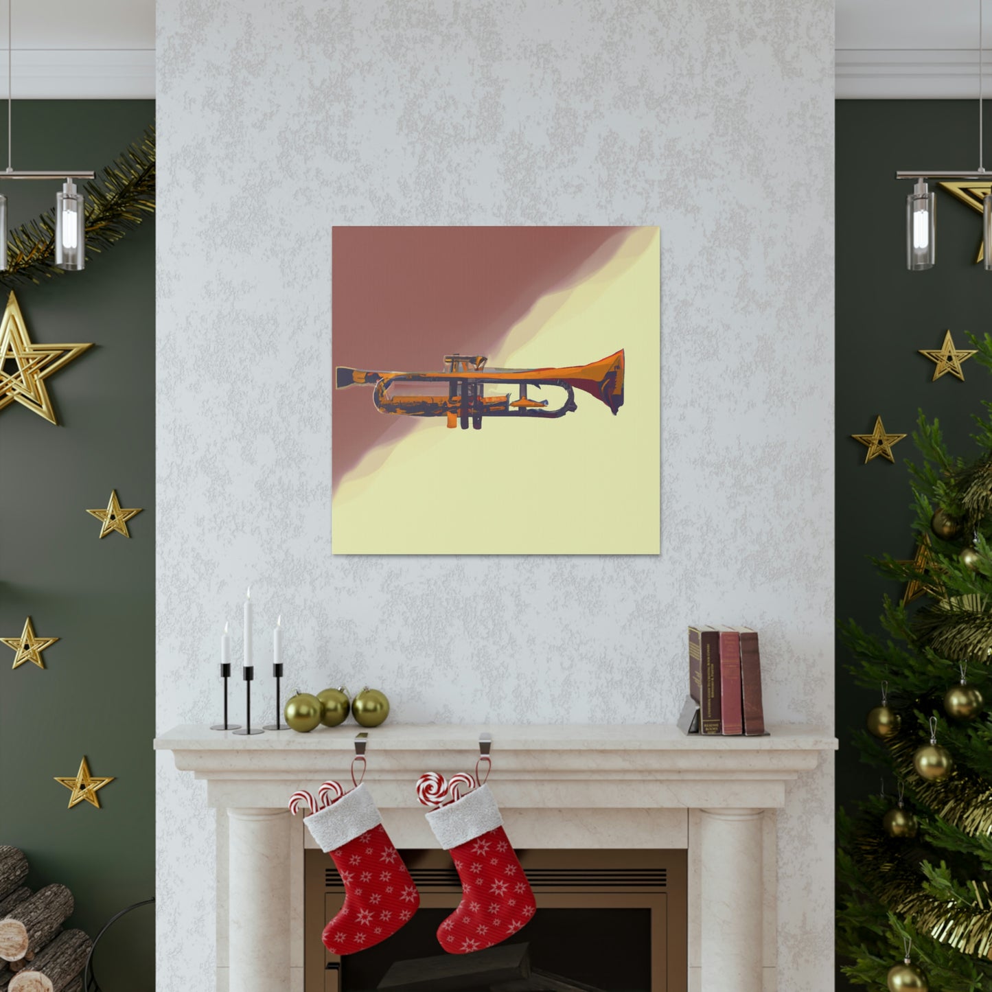 "A Brassy Trumpet Song" - Canvas