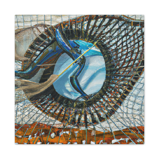 Fishing Nets Elegance - Canvas