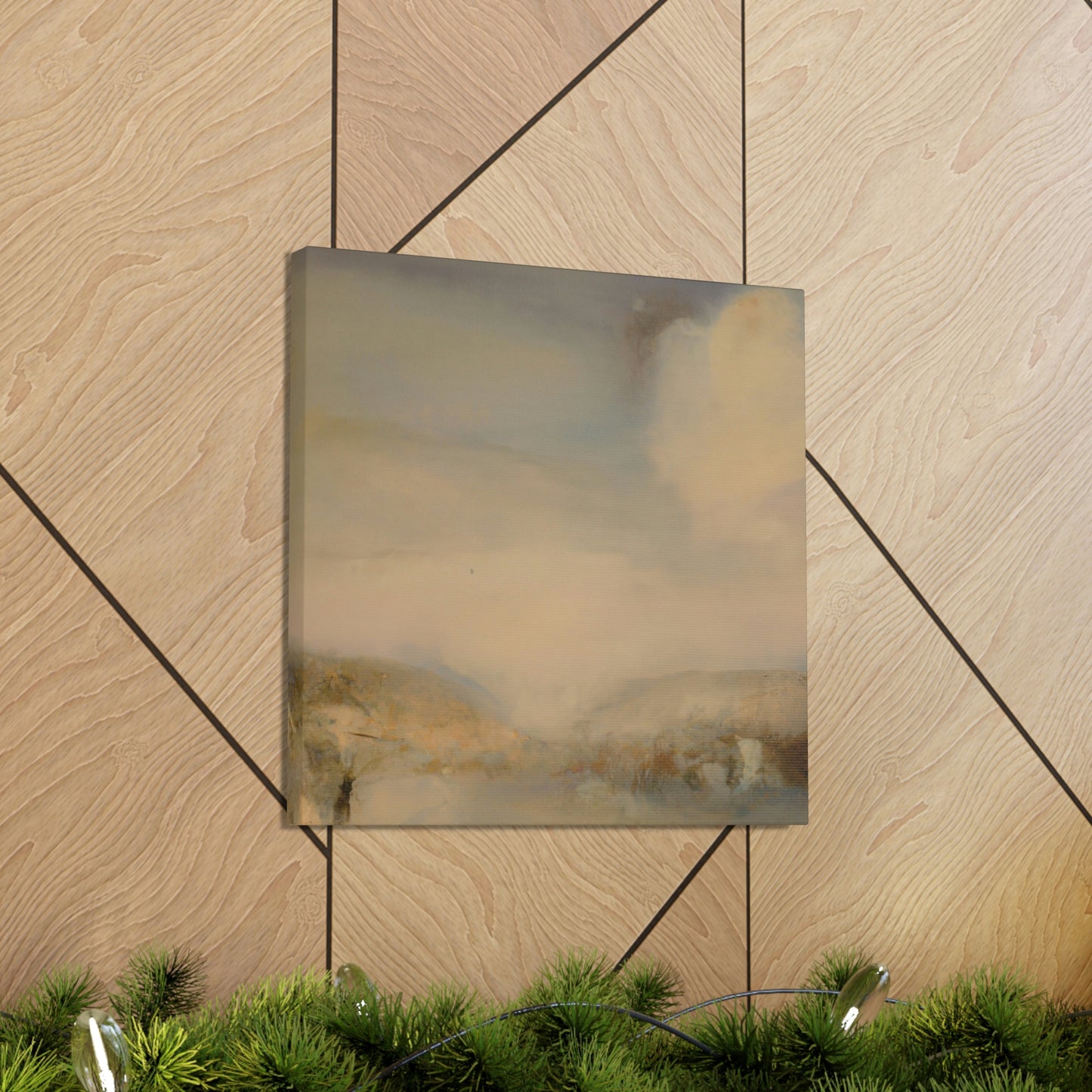 "Bay at Dusk Setting" - Canvas