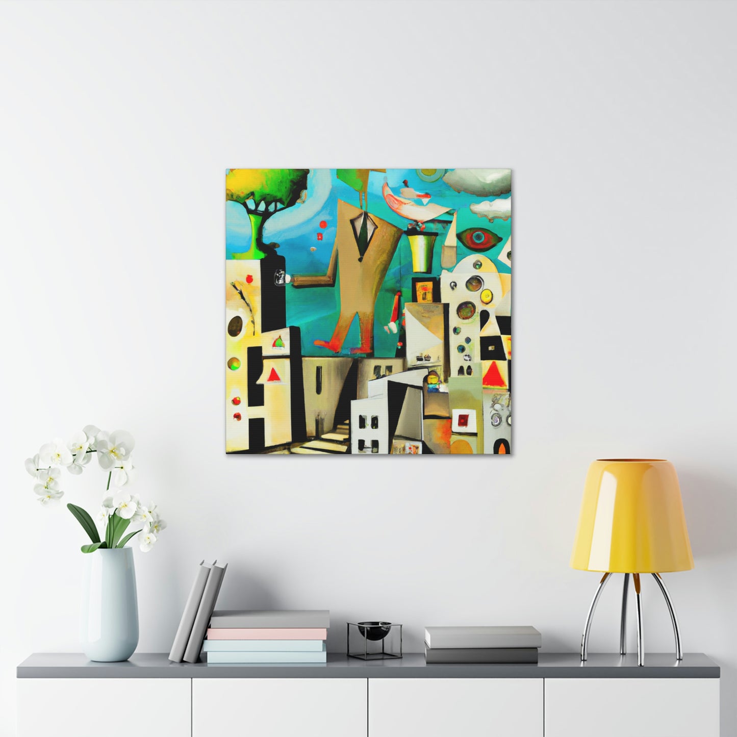 Cityscape of Dreams - Canvas