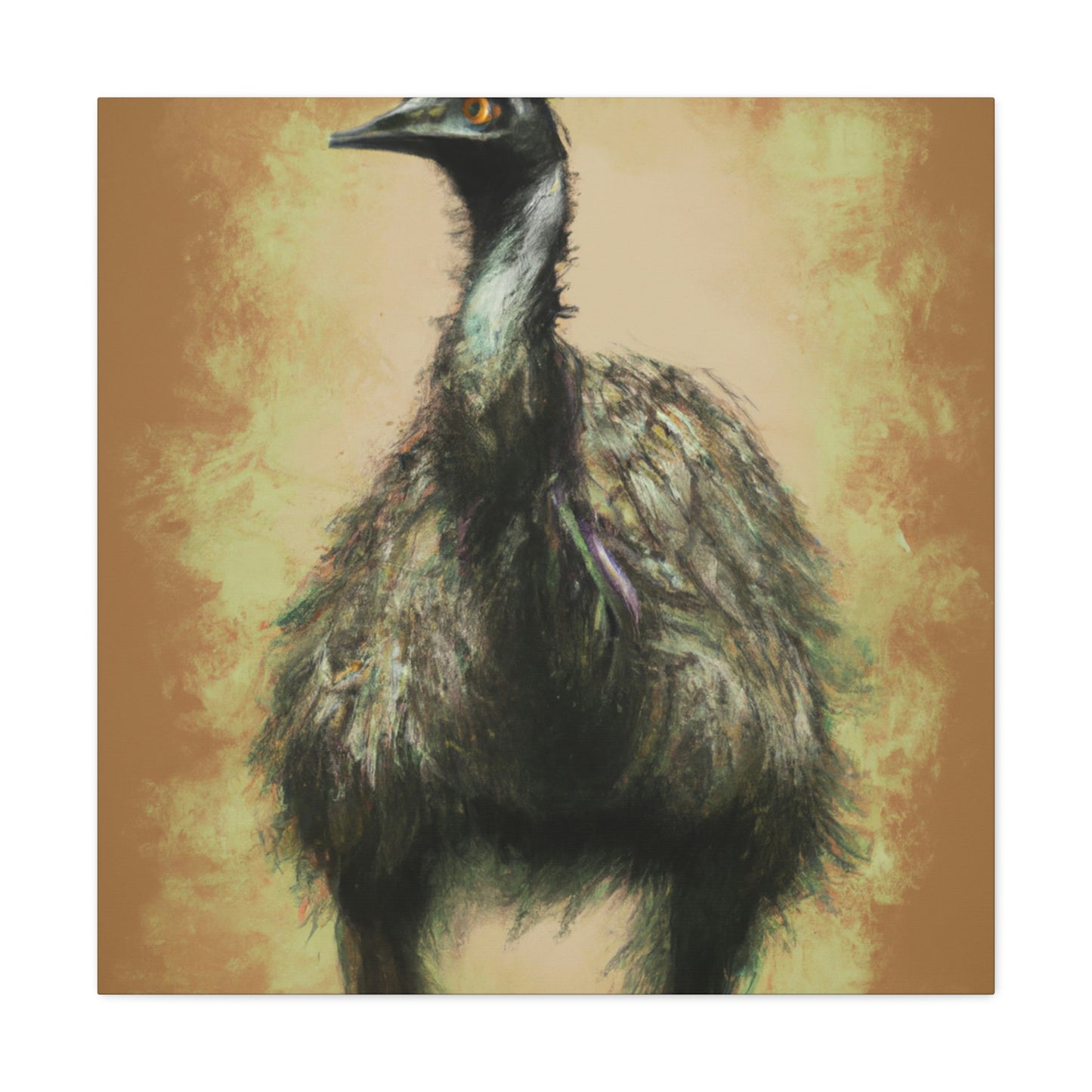 "Emu of the Digital Age" - Canvas