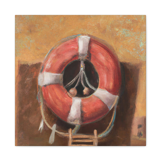 "Life Raft--Beguiling Dream" - Canvas