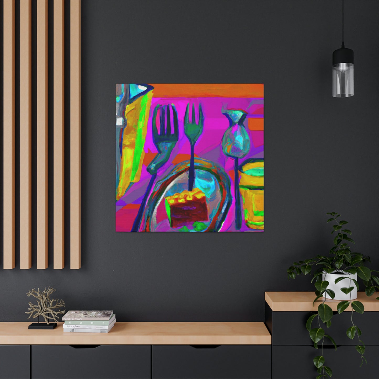 Silverware Serendipity - Canvas