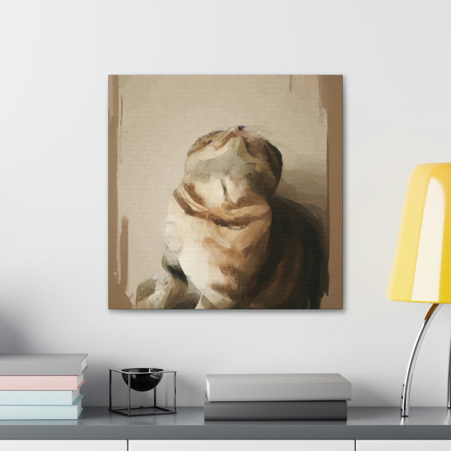 Feline Minimalism Joy - Canvas