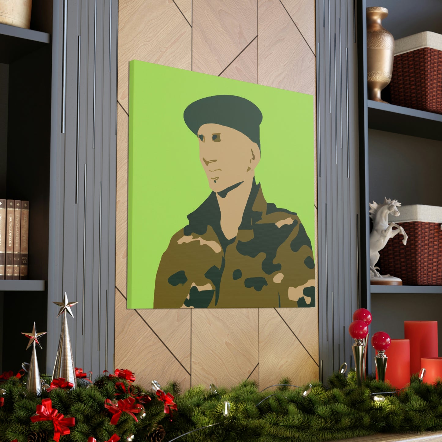 "Honoring The Supply Sergeant" - Canvas