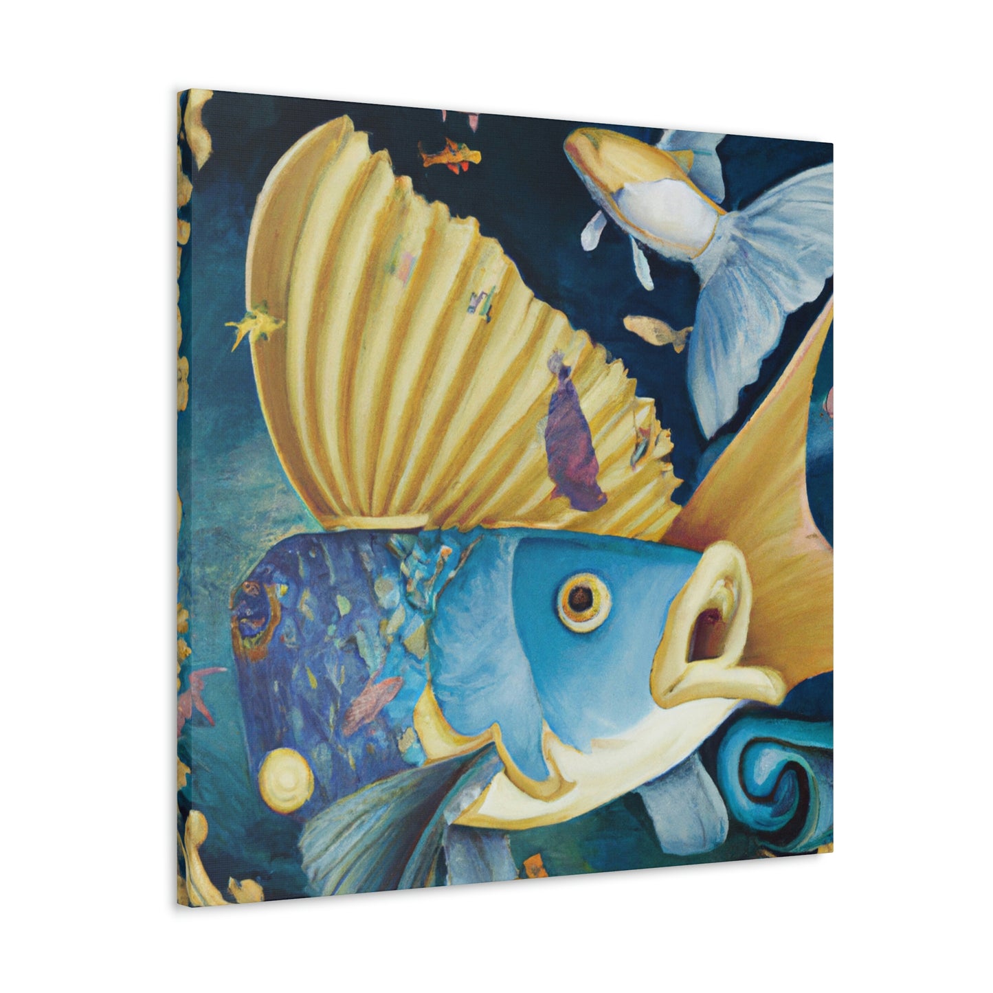 Fishes in the Stream - Canvas