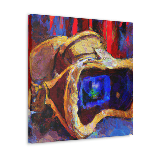 "Virtual Reality Intrigue" - Canvas