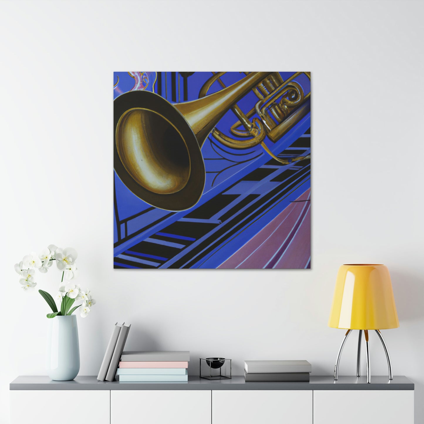 Sonic Summer Trumpet. - Canvas