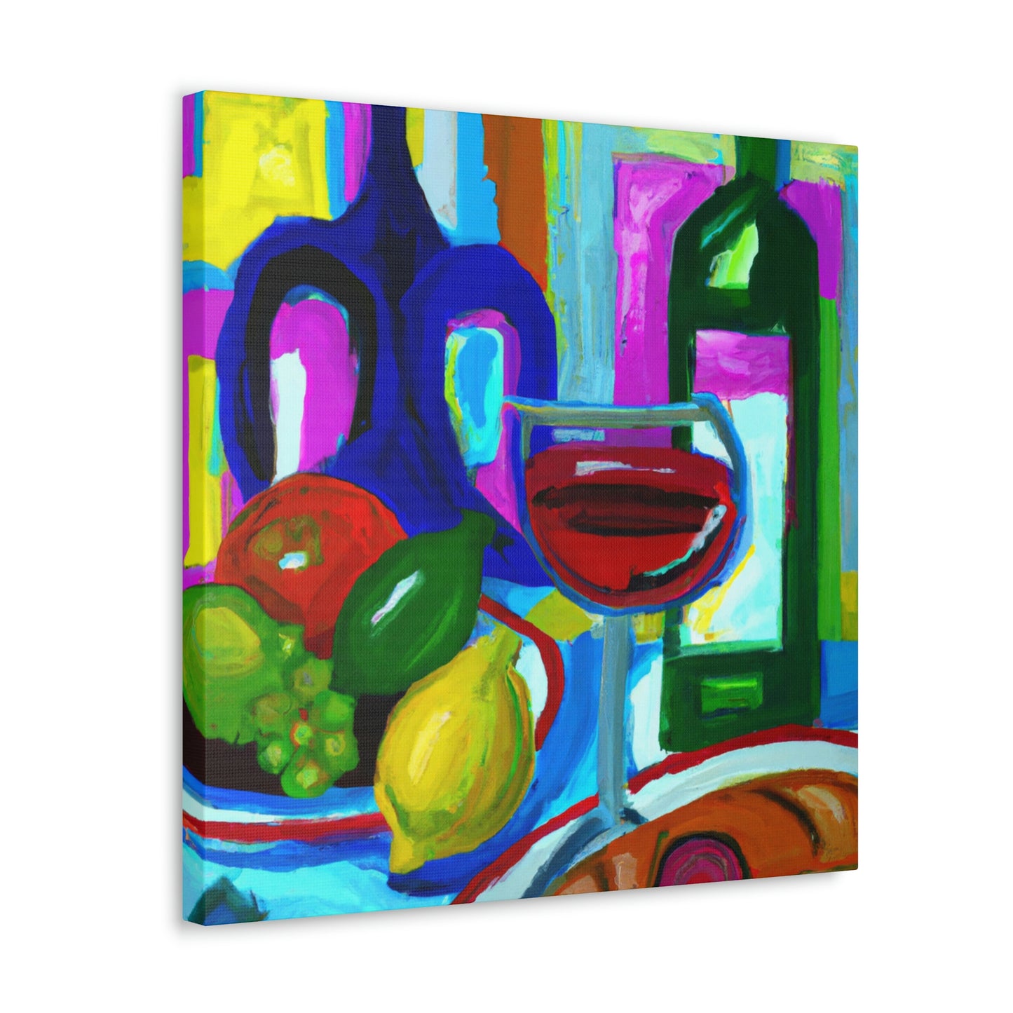 "Wine & Cheese Fête - Canvas" - Canvas