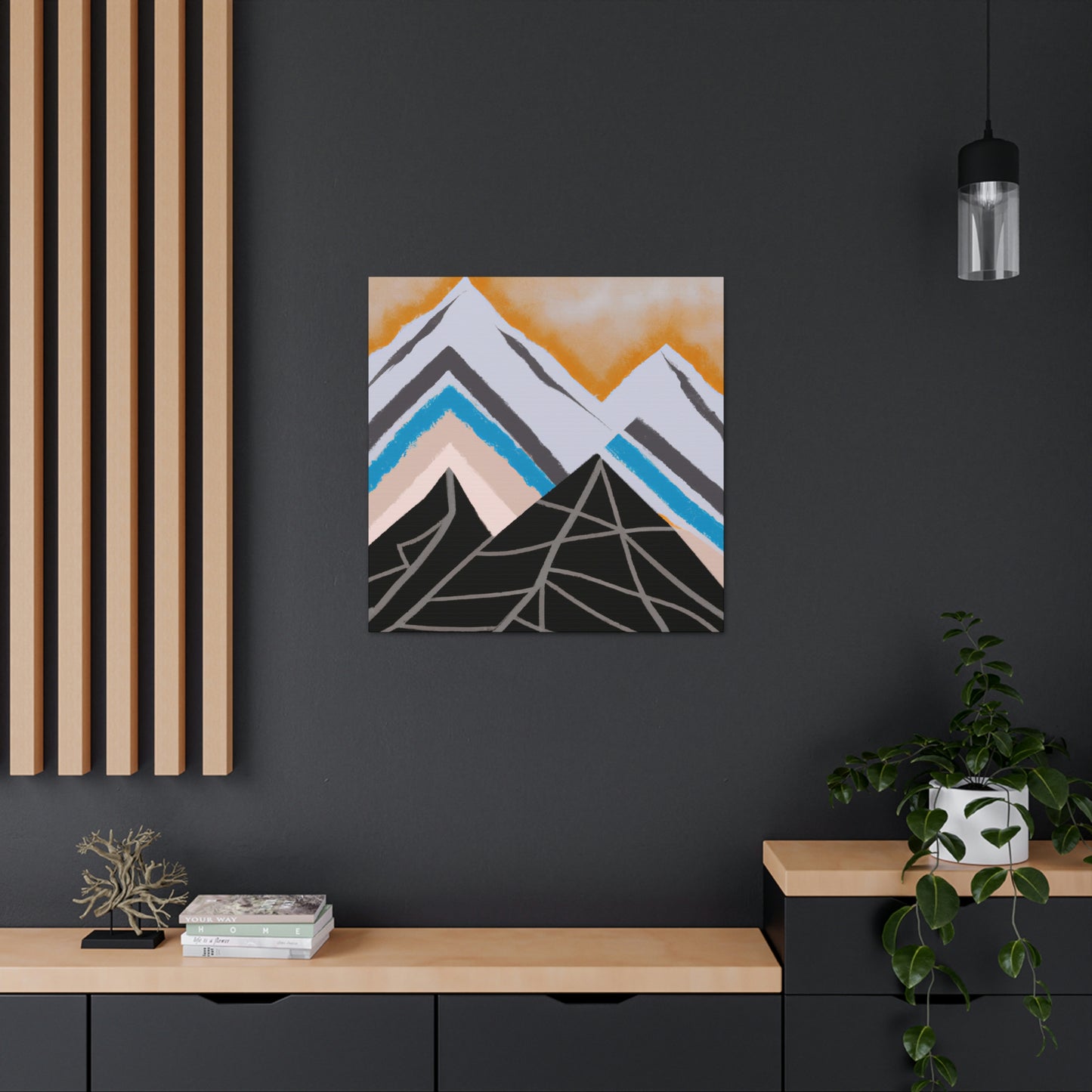 Mountain Majestic Splendor - Canvas