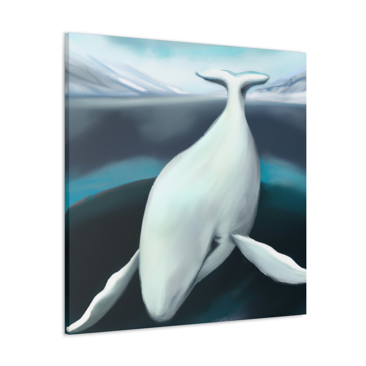 "Bowhead Whale Migration" - Canvas