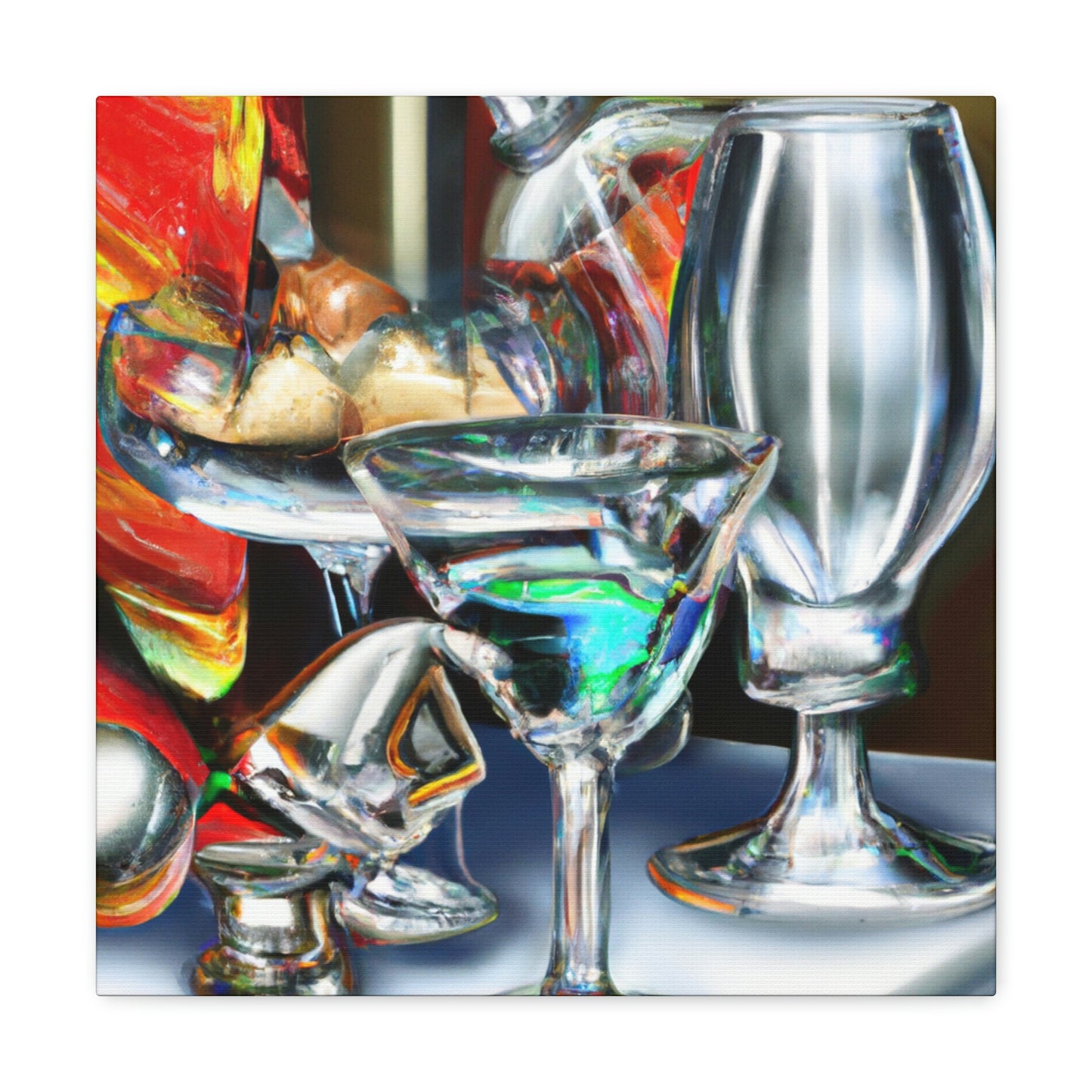 Alcoholic Nectar Glows - Canvas