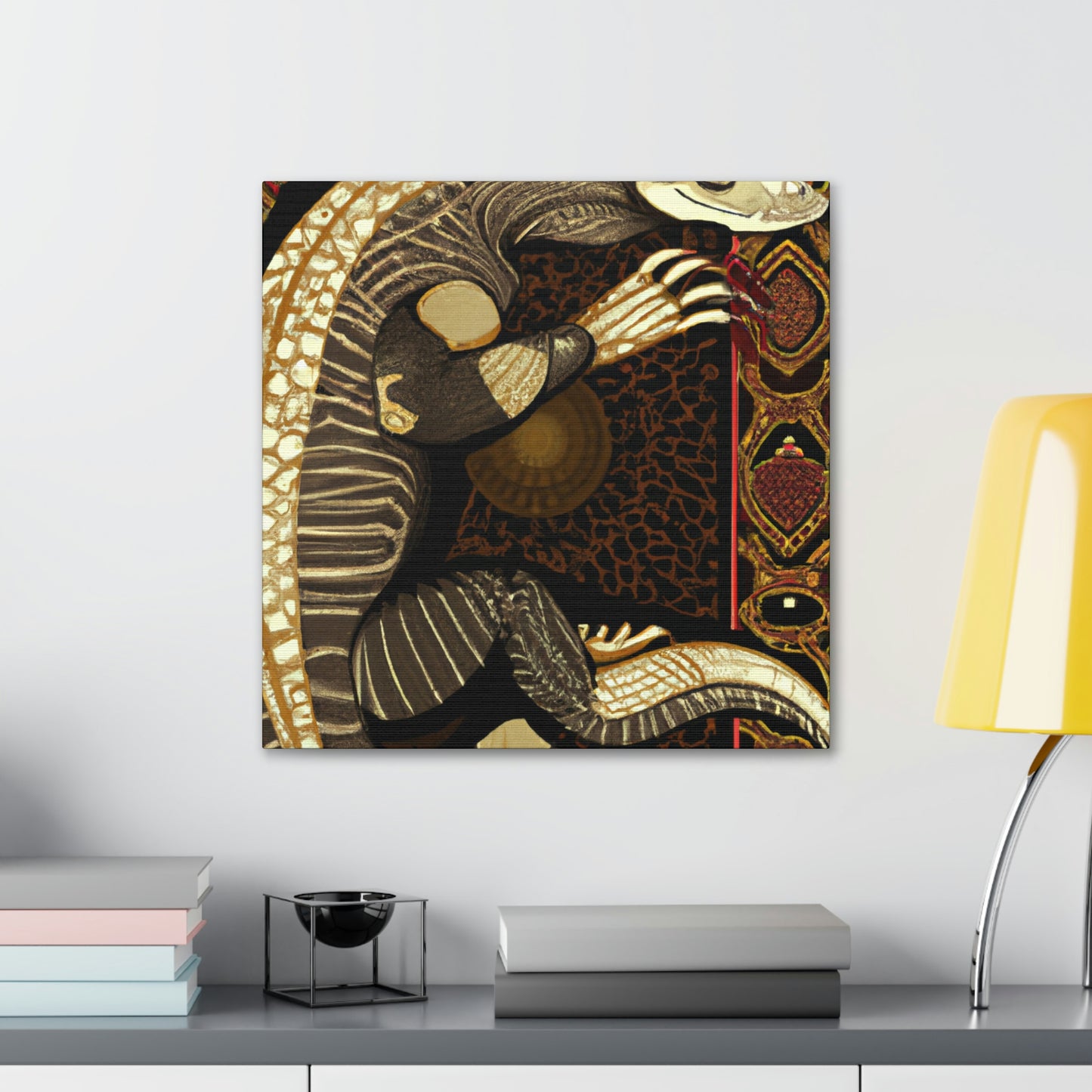 Komodo Dragon Splendor - Canvas