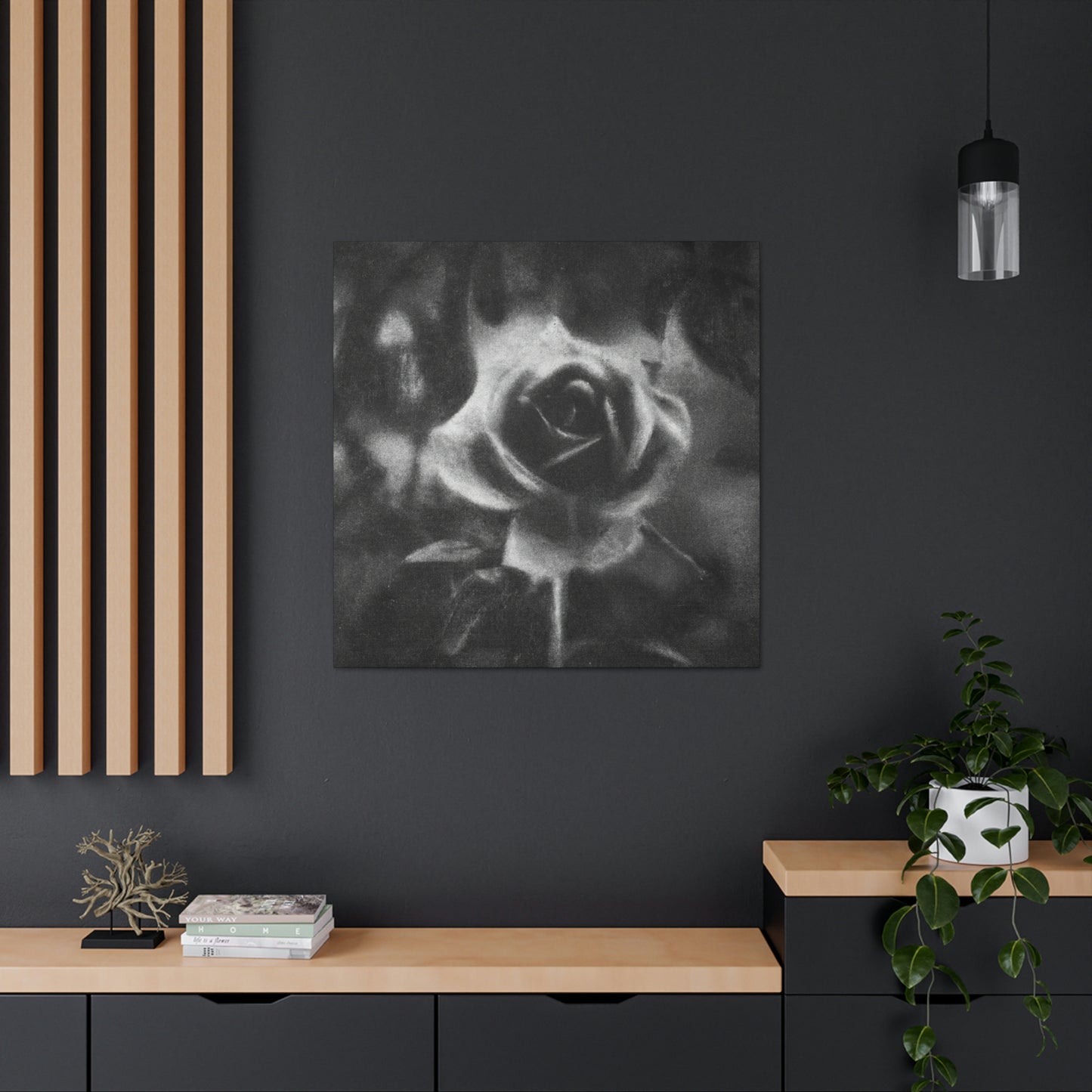 Rose of Eternal Beauty - Canvas