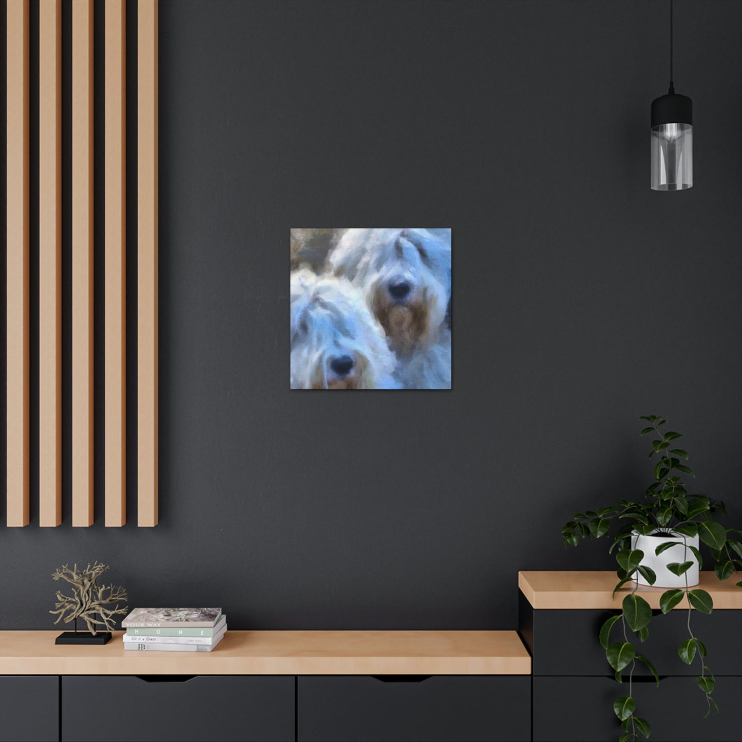 Old English Sheepdog Dream - Canvas