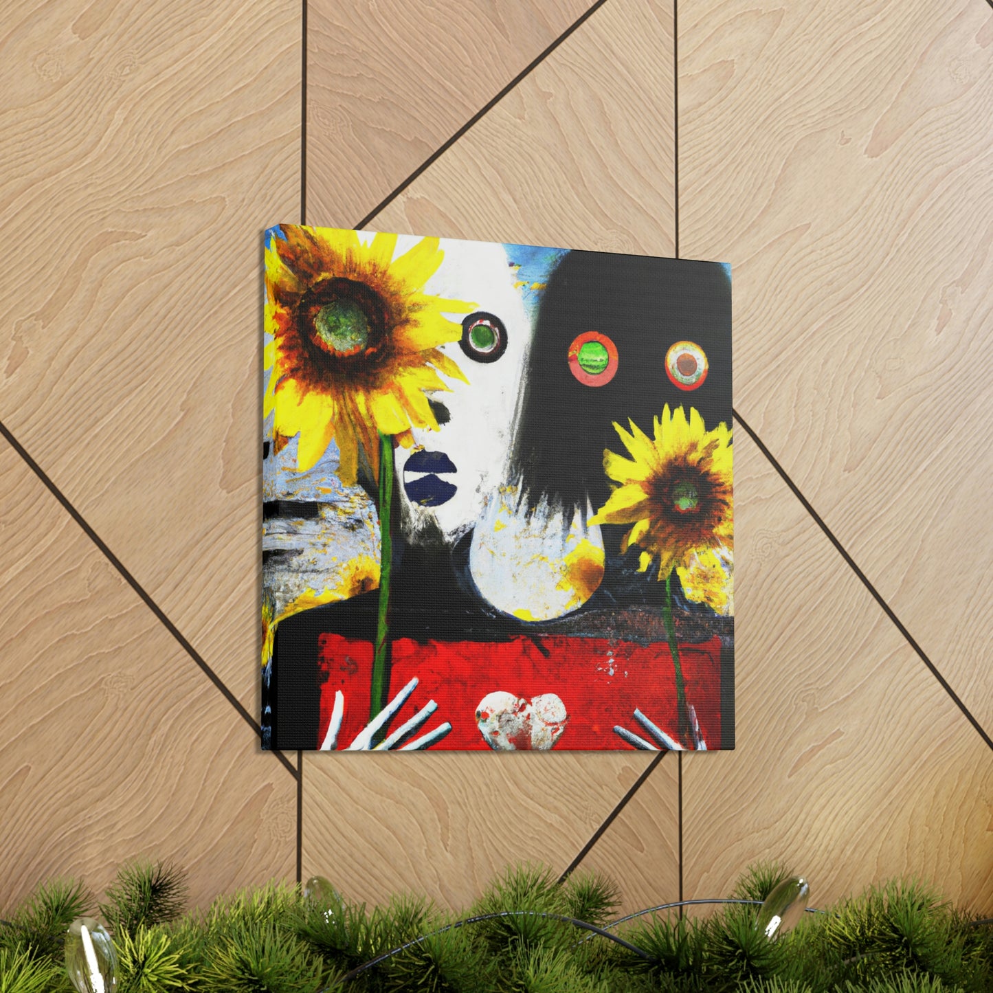 "Love and Sunflowers Bloom" - Canvas