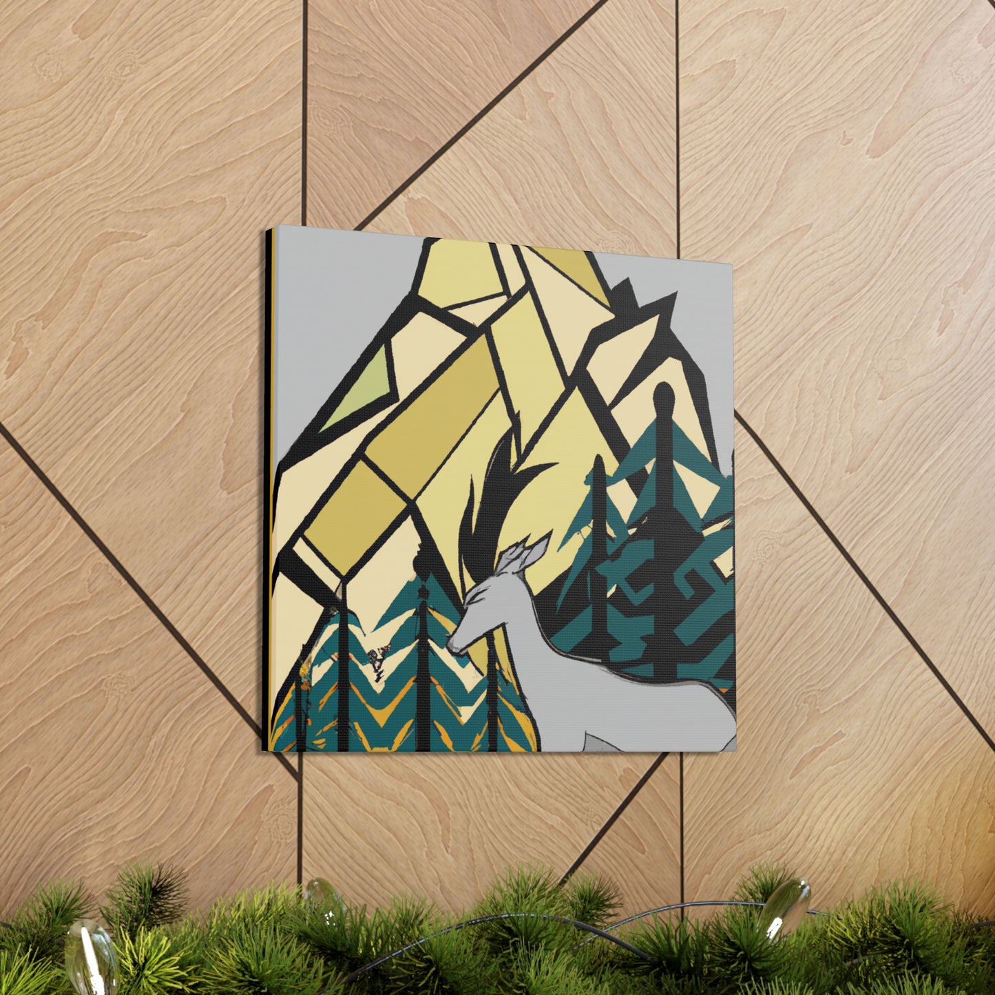 "Chamois of the Roaring Twenties" - Canvas