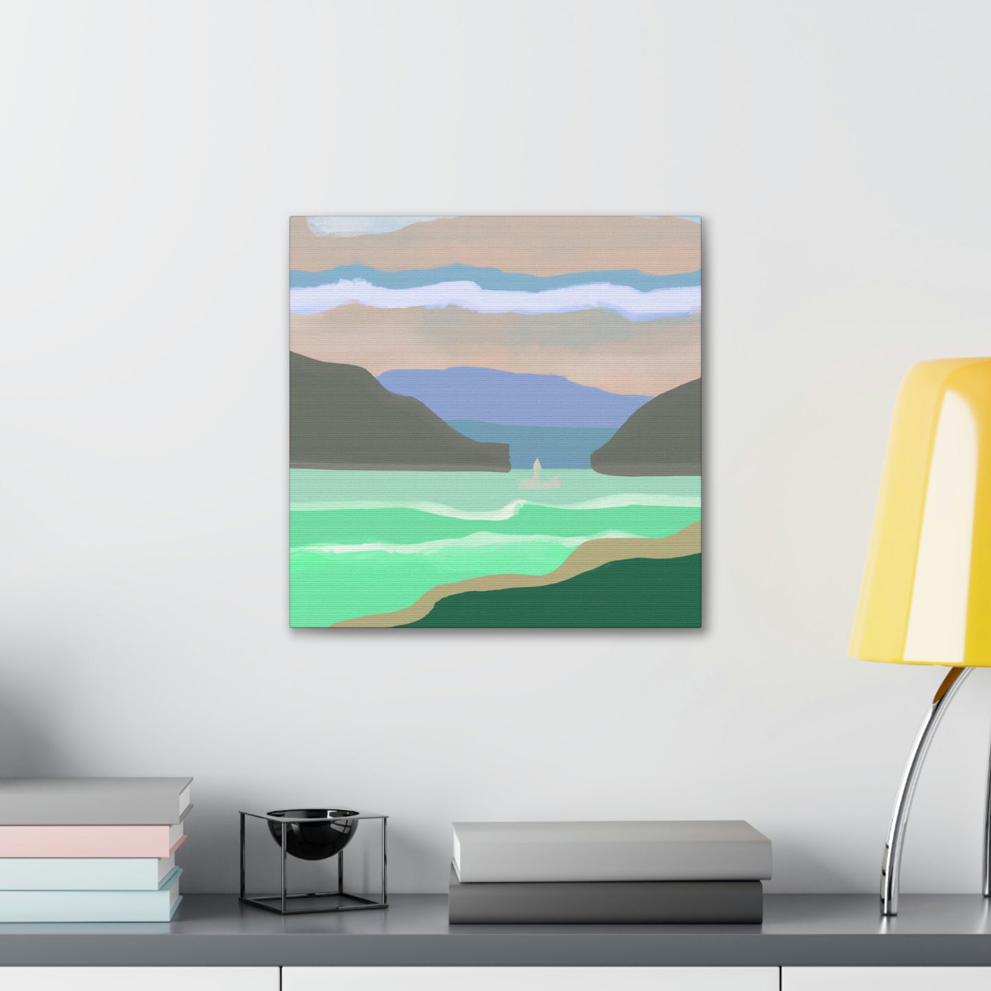 "Bay of Minimalism" - Canvas