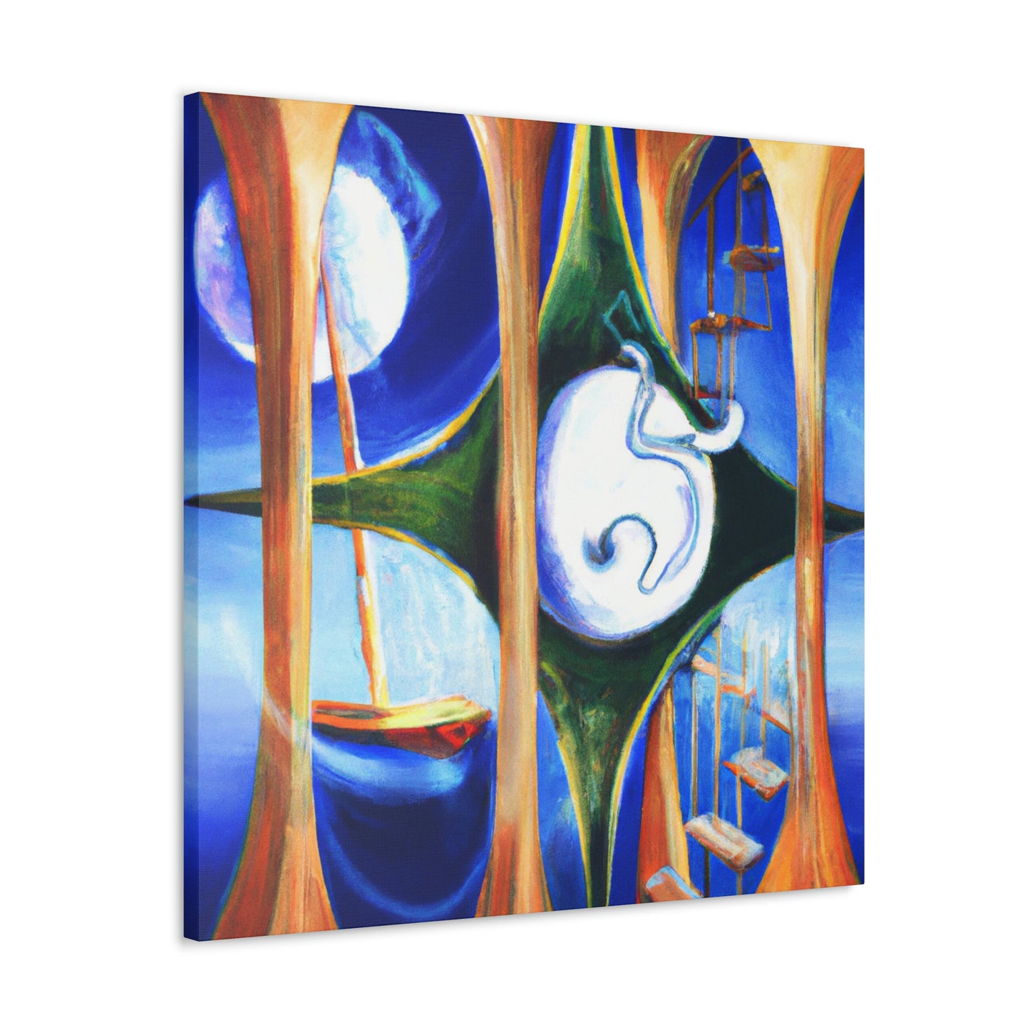 Painted Pier Surrealism - Canvas