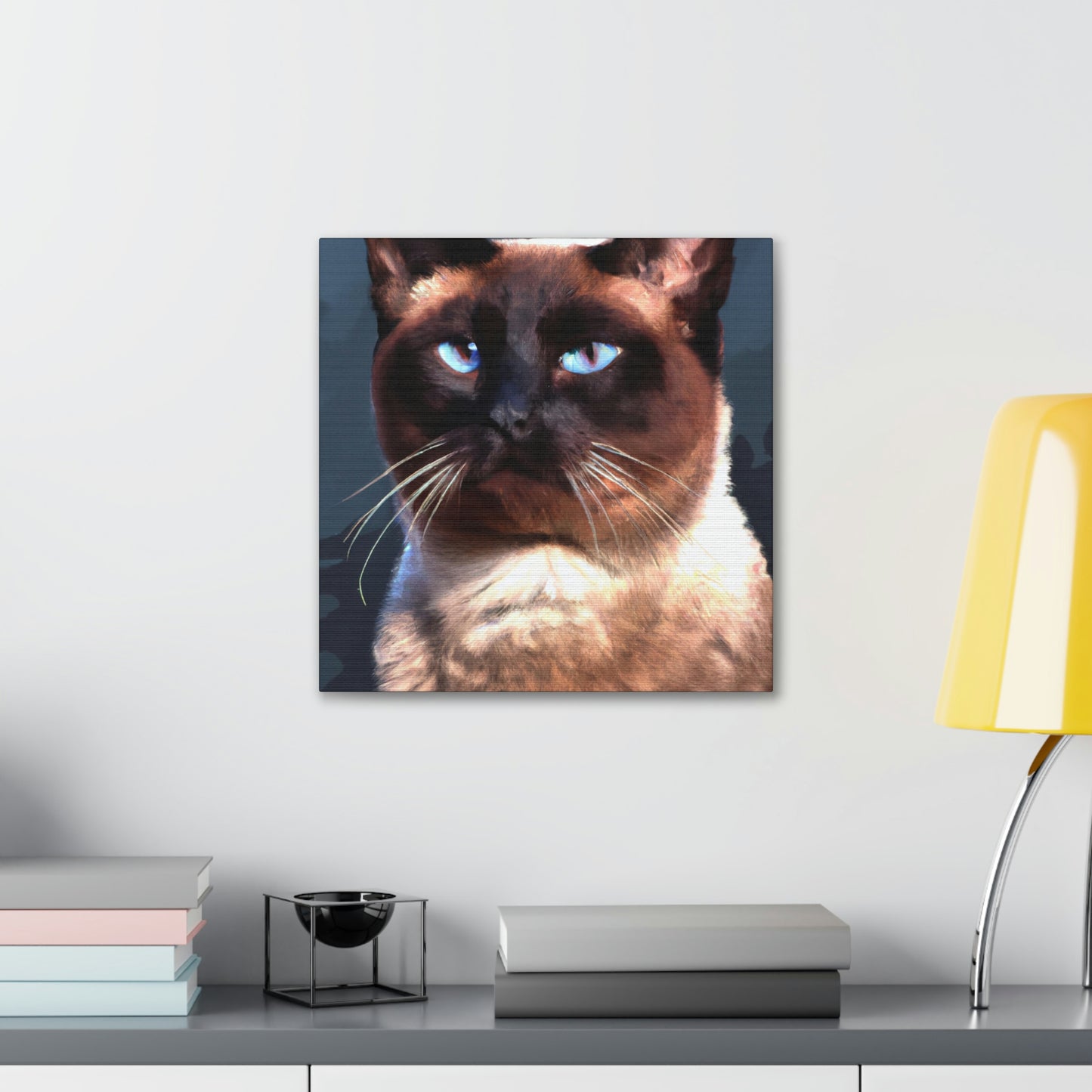 Siamese Sisters Portrait - Canvas