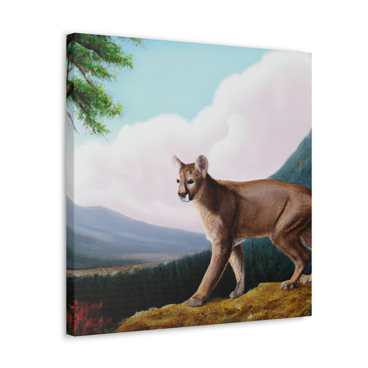 The Cougar's Dignity - Canvas