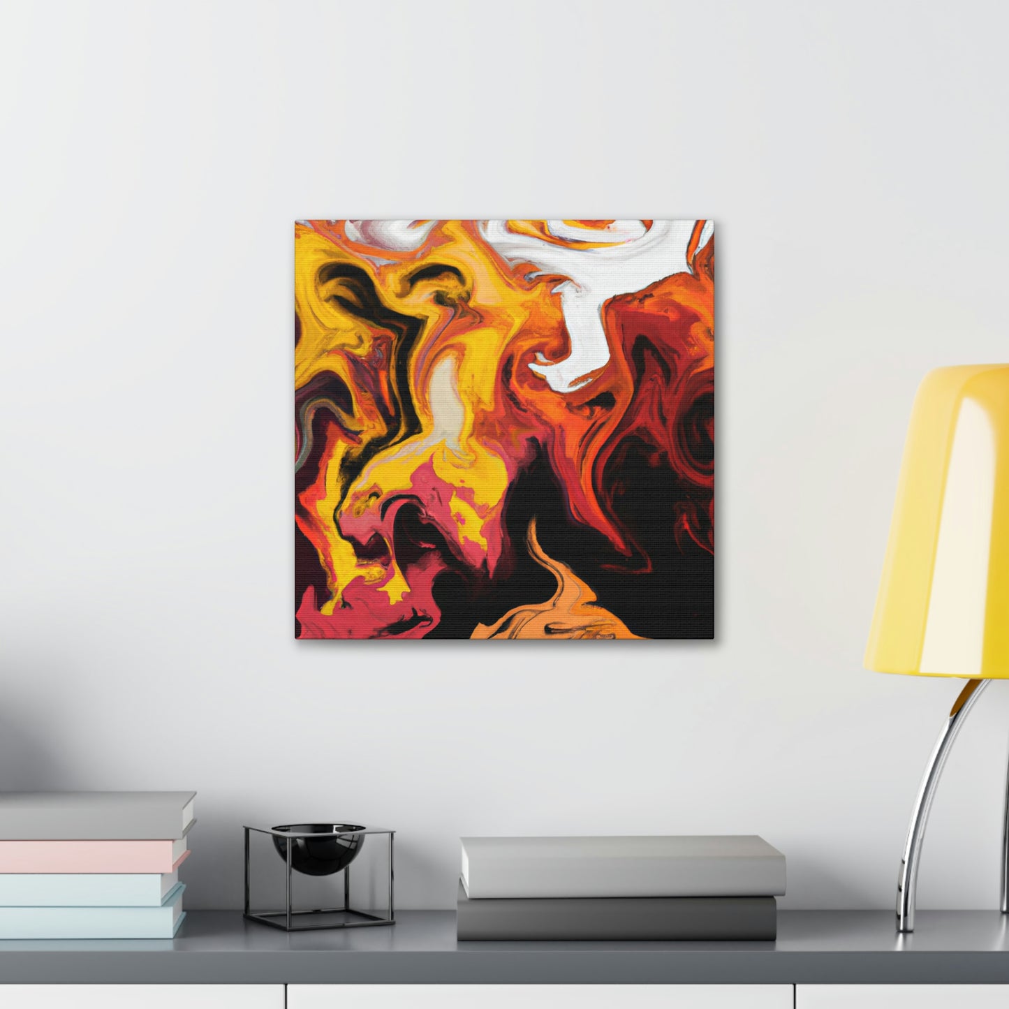 Radiating Joyous Reflection - Canvas