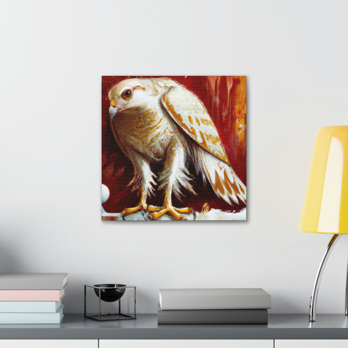 "Hawk of Neoclassicism" - Canvas