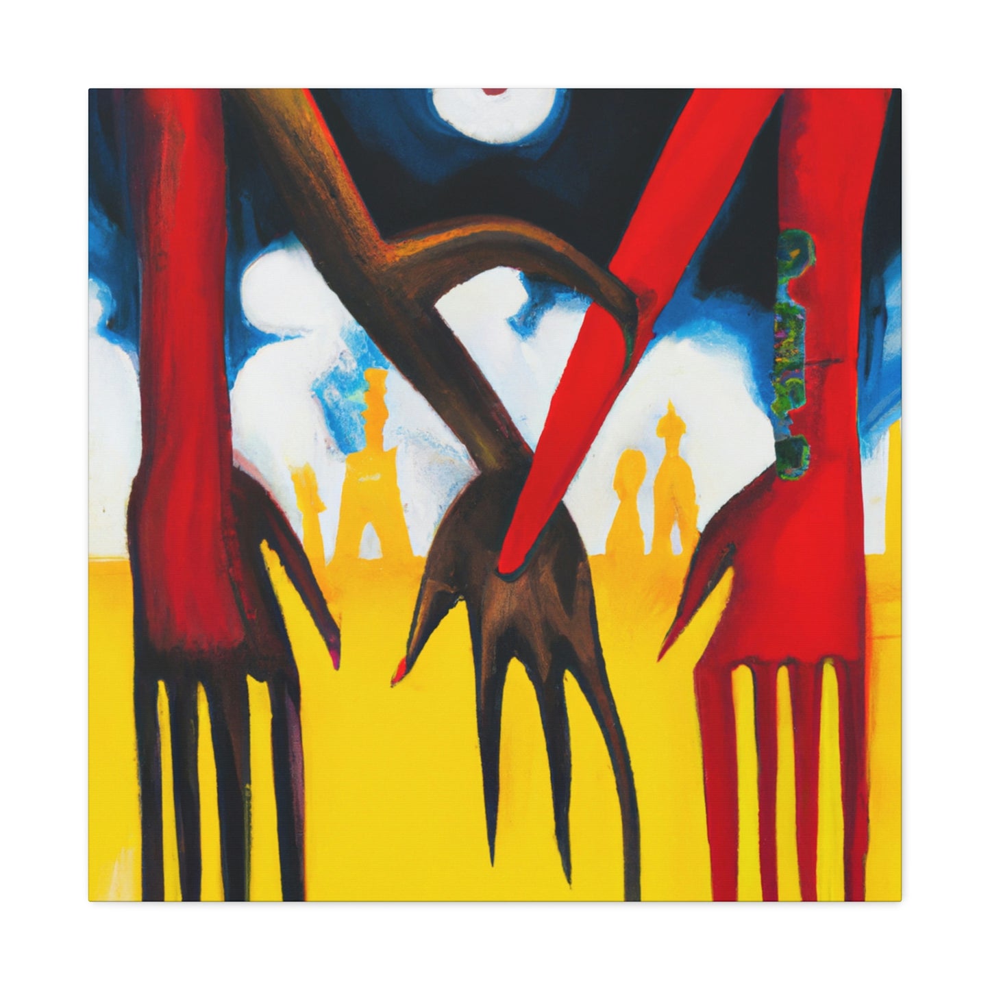 Unity in Hands Hold - Canvas