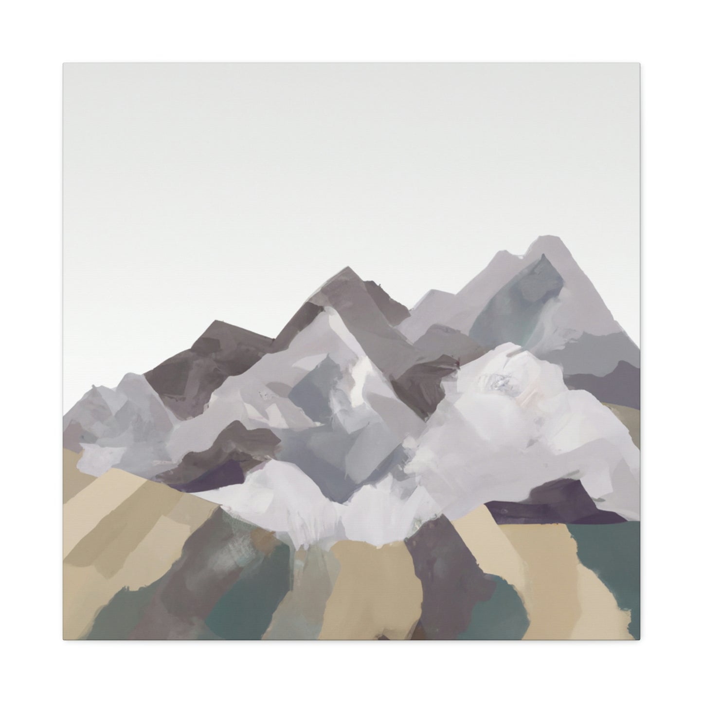 Majestic Mountain Majesty - Canvas