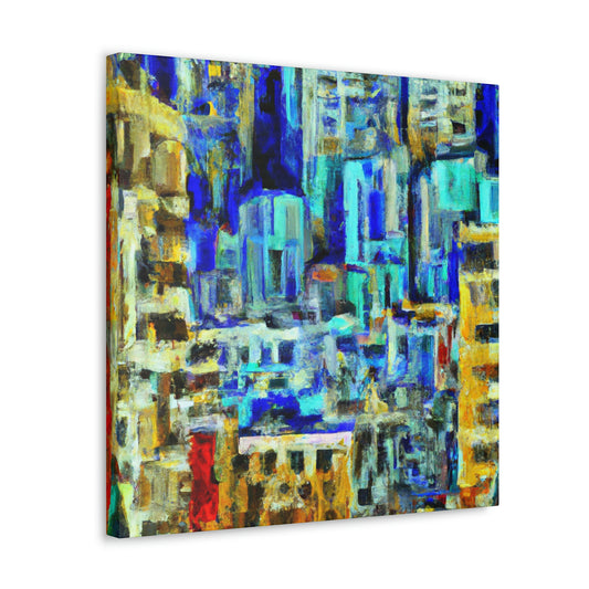 "International Style Viewpoint" - Canvas