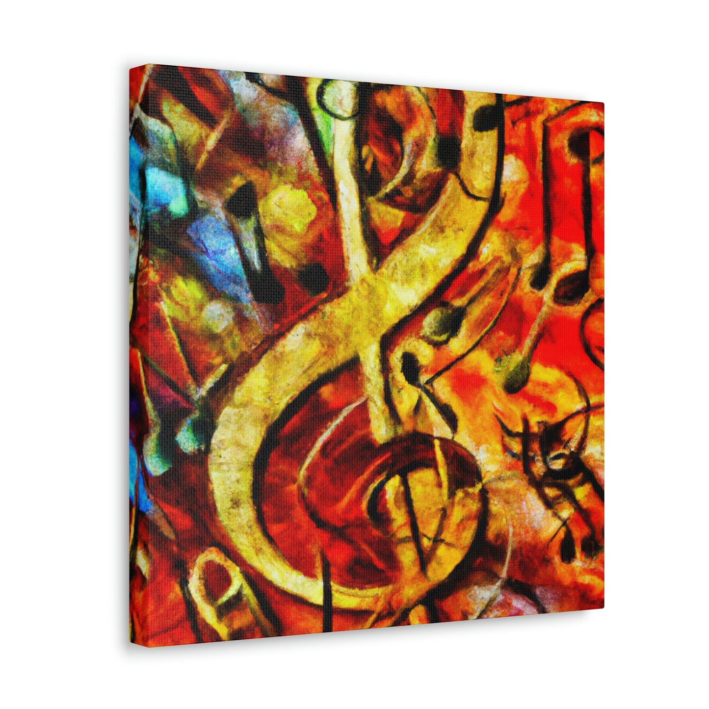 "Music of Abstraction" - Canvas