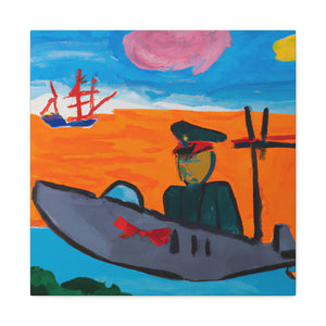 "Seabee in Fauvism" - Canvas