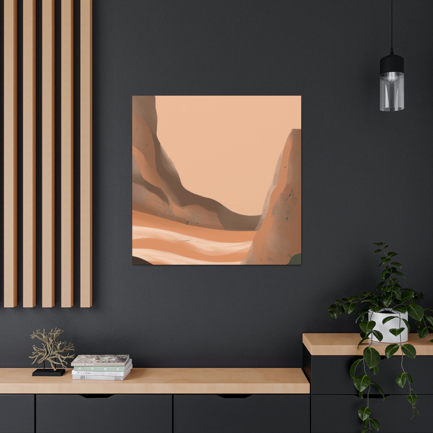 "Canyon of Minimalism" - Canvas