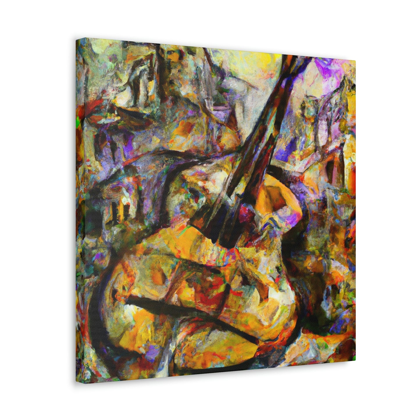 "Mandolin Melodies Music" - Canvas