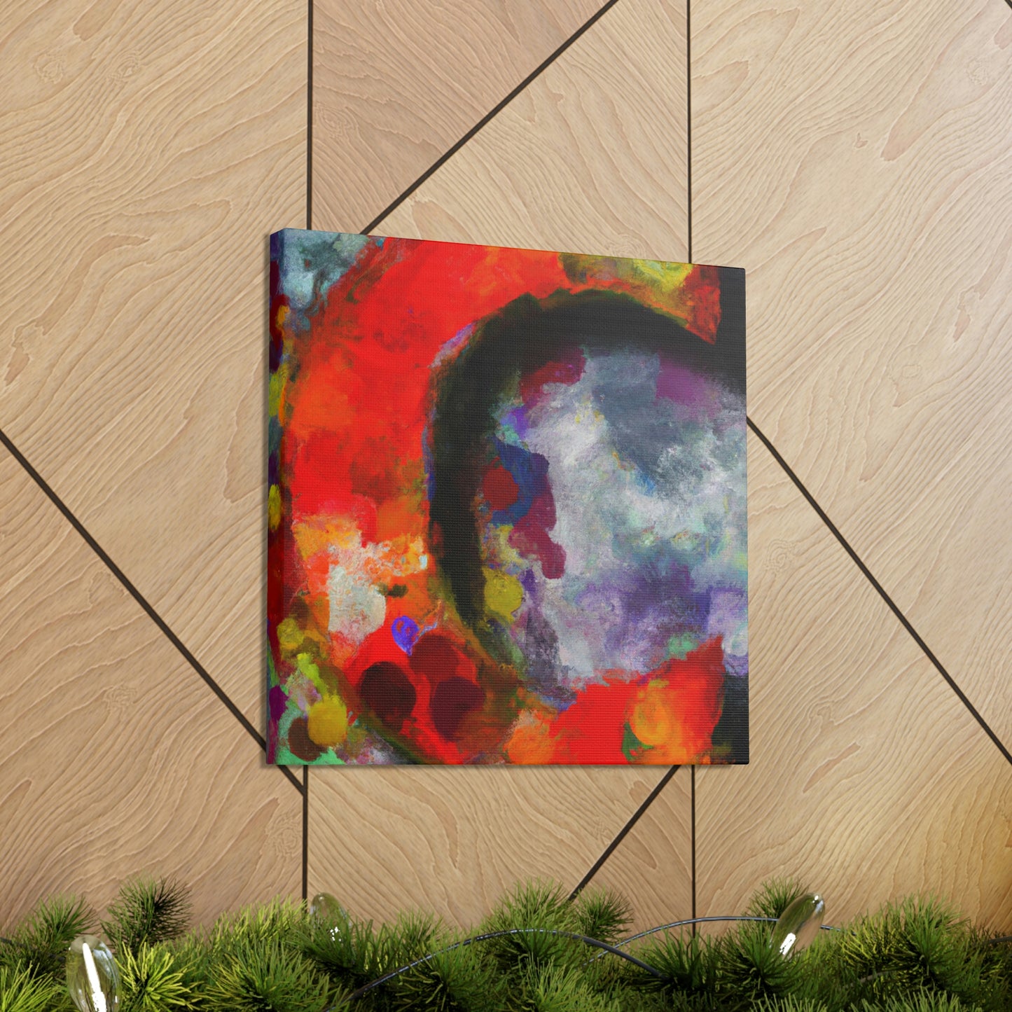 "Chromatic Modernist Patterns" - Canvas