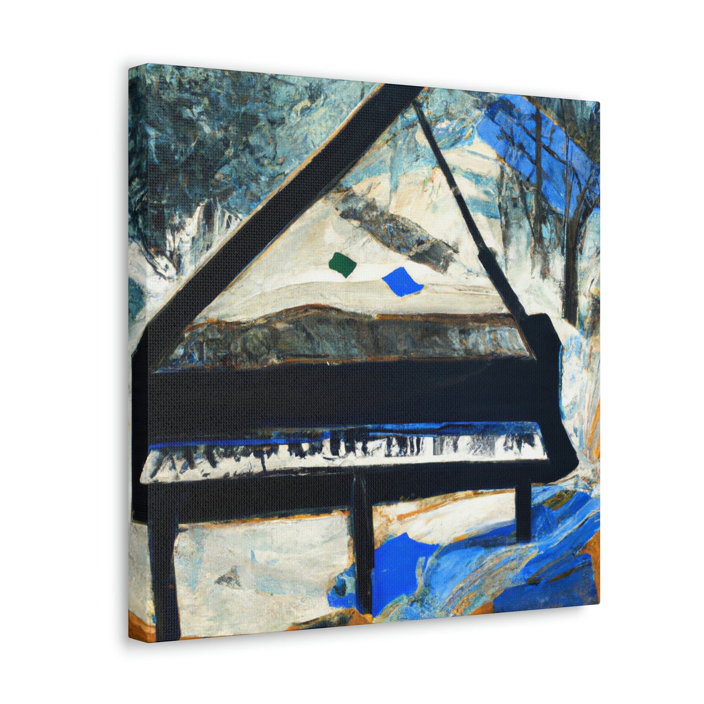 "Playing the Piano Song" - Canvas