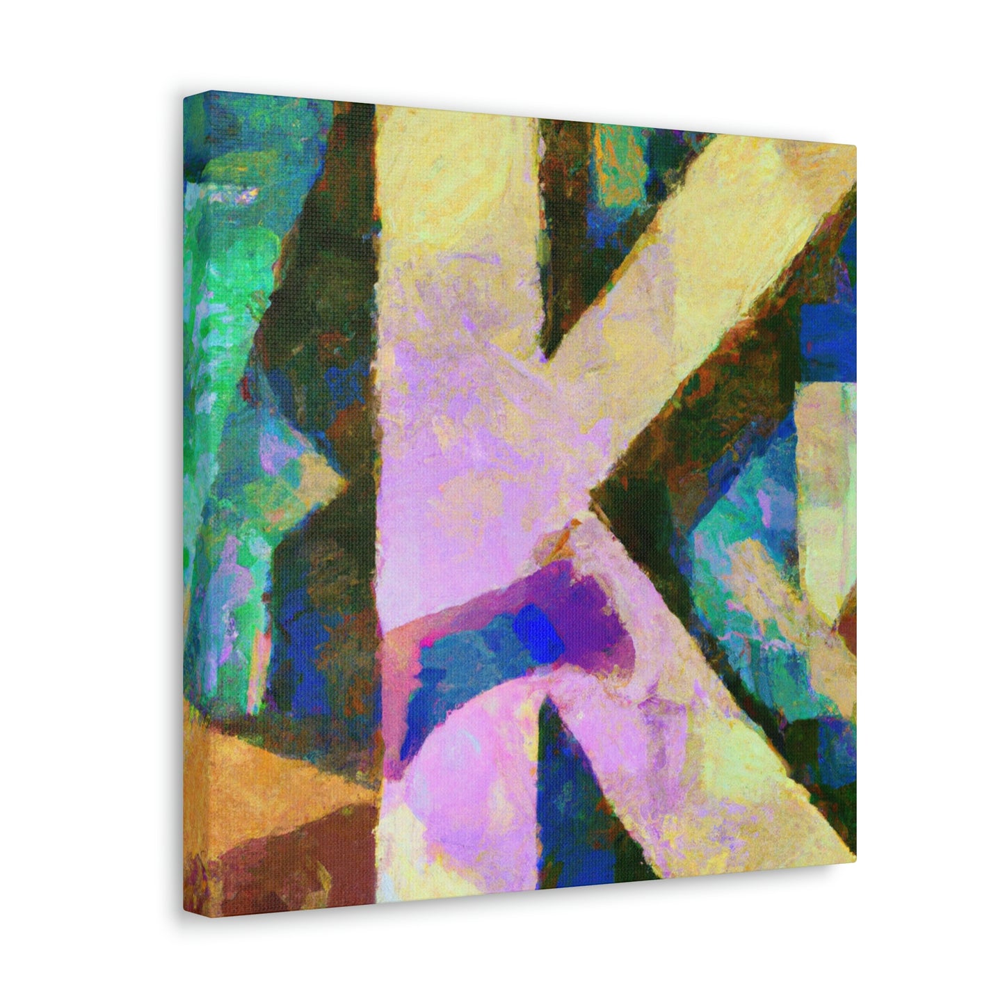 "Kaleidoscopic Color Spectrum" - Canvas