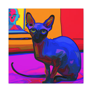 Sphynx in Fauvism - Canvas