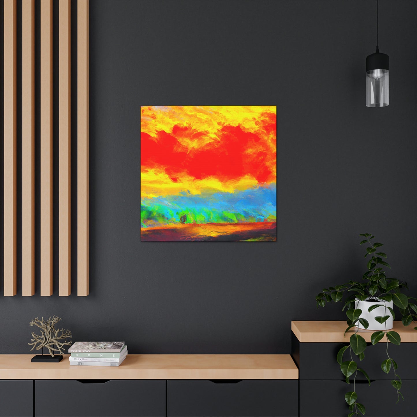 Dawn of Luminous Joy - Canvas