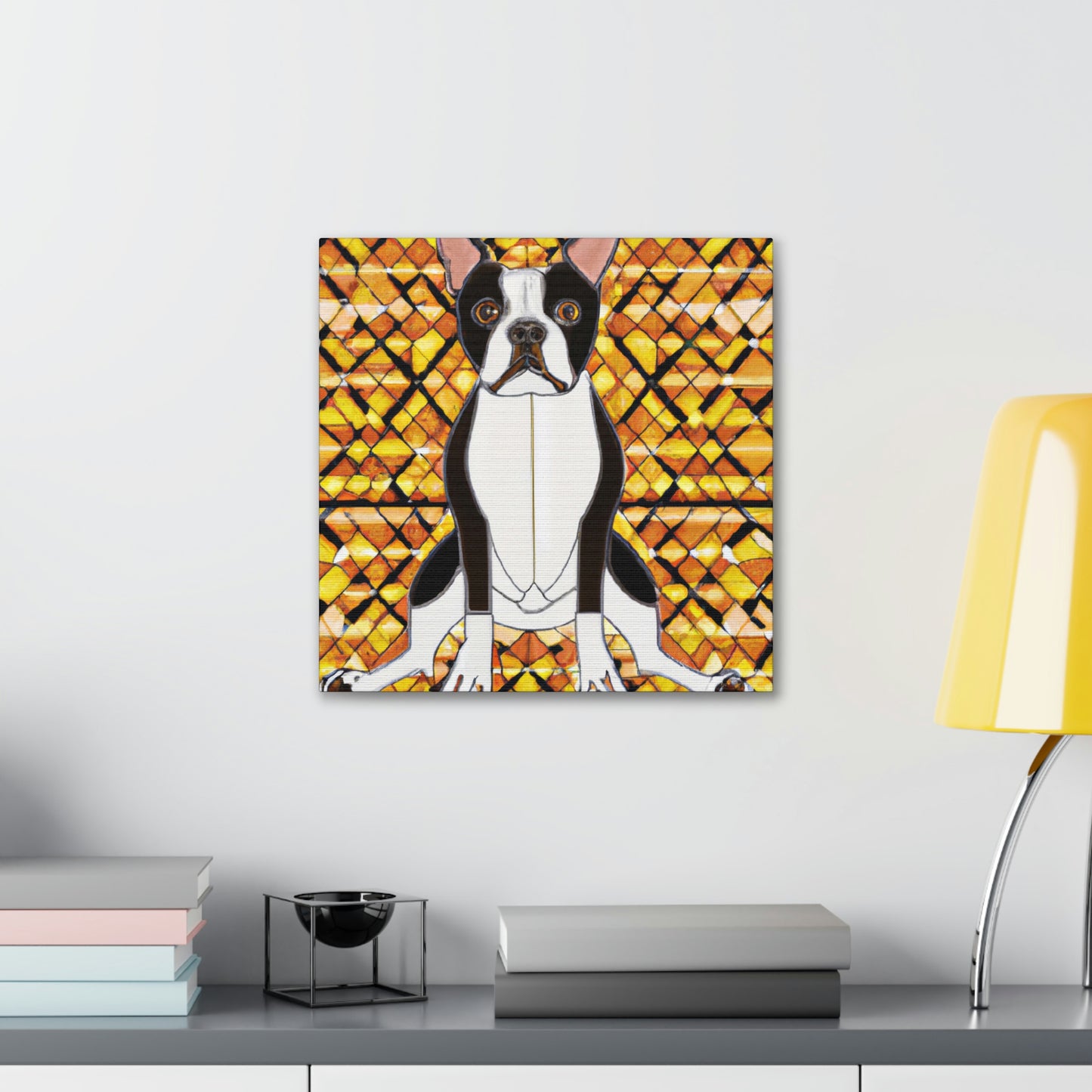 Boston Terrier Bliss - Canvas