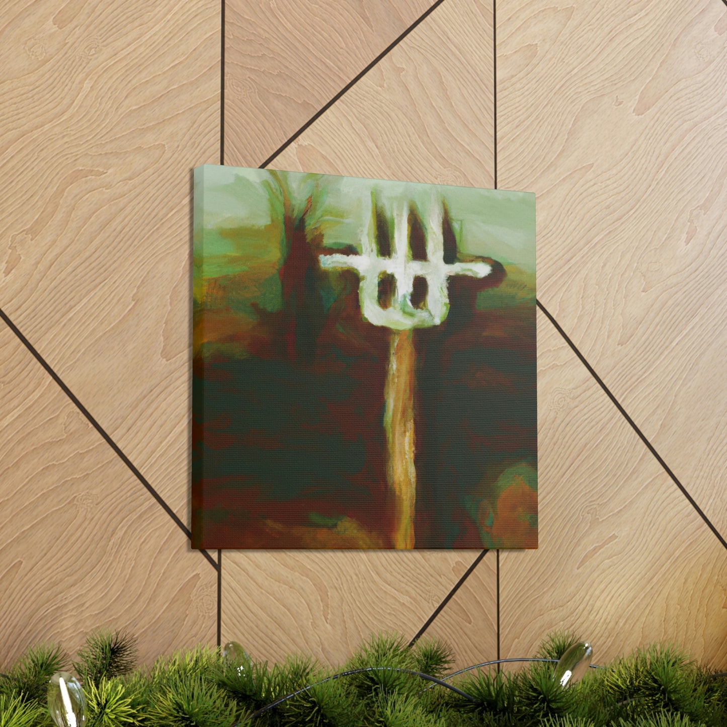 "Pitchfork in Expressionism" - Canvas