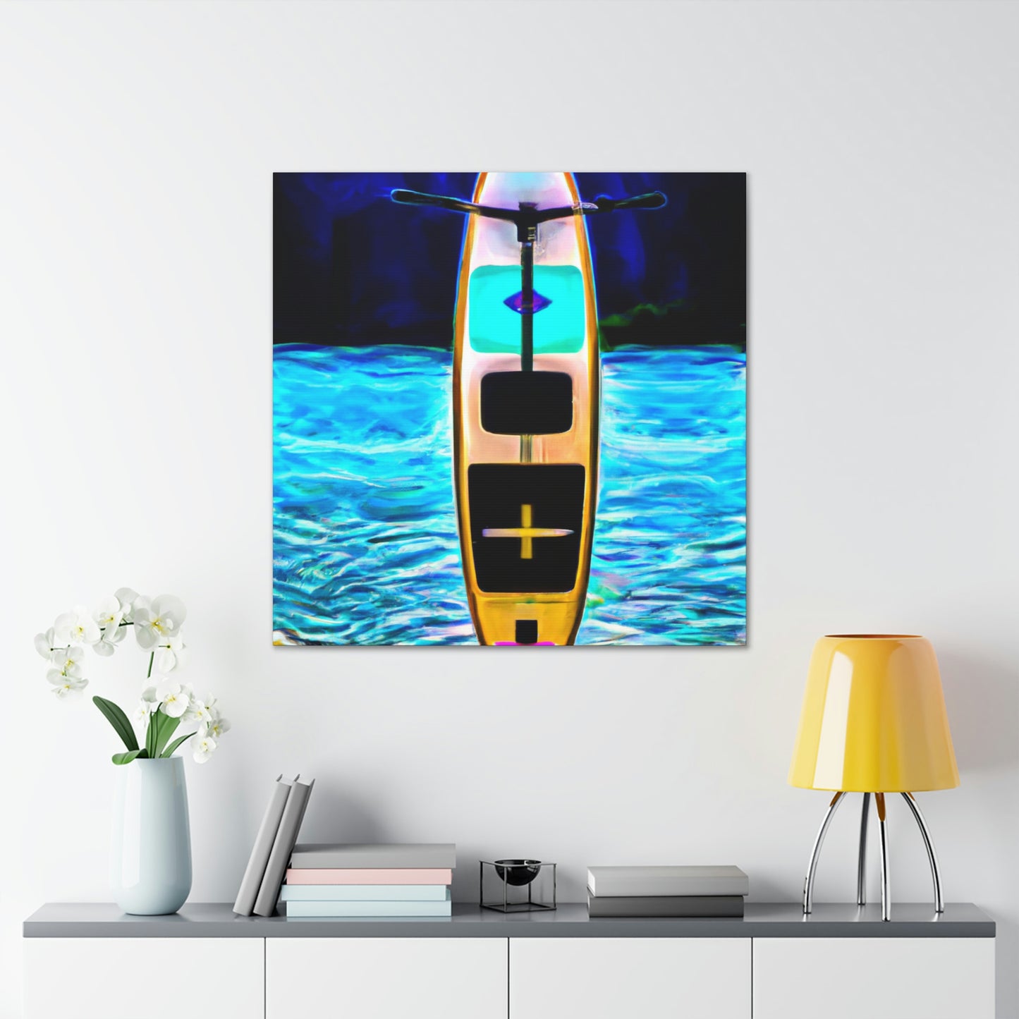 "Paddling Through Eternity" - Canvas