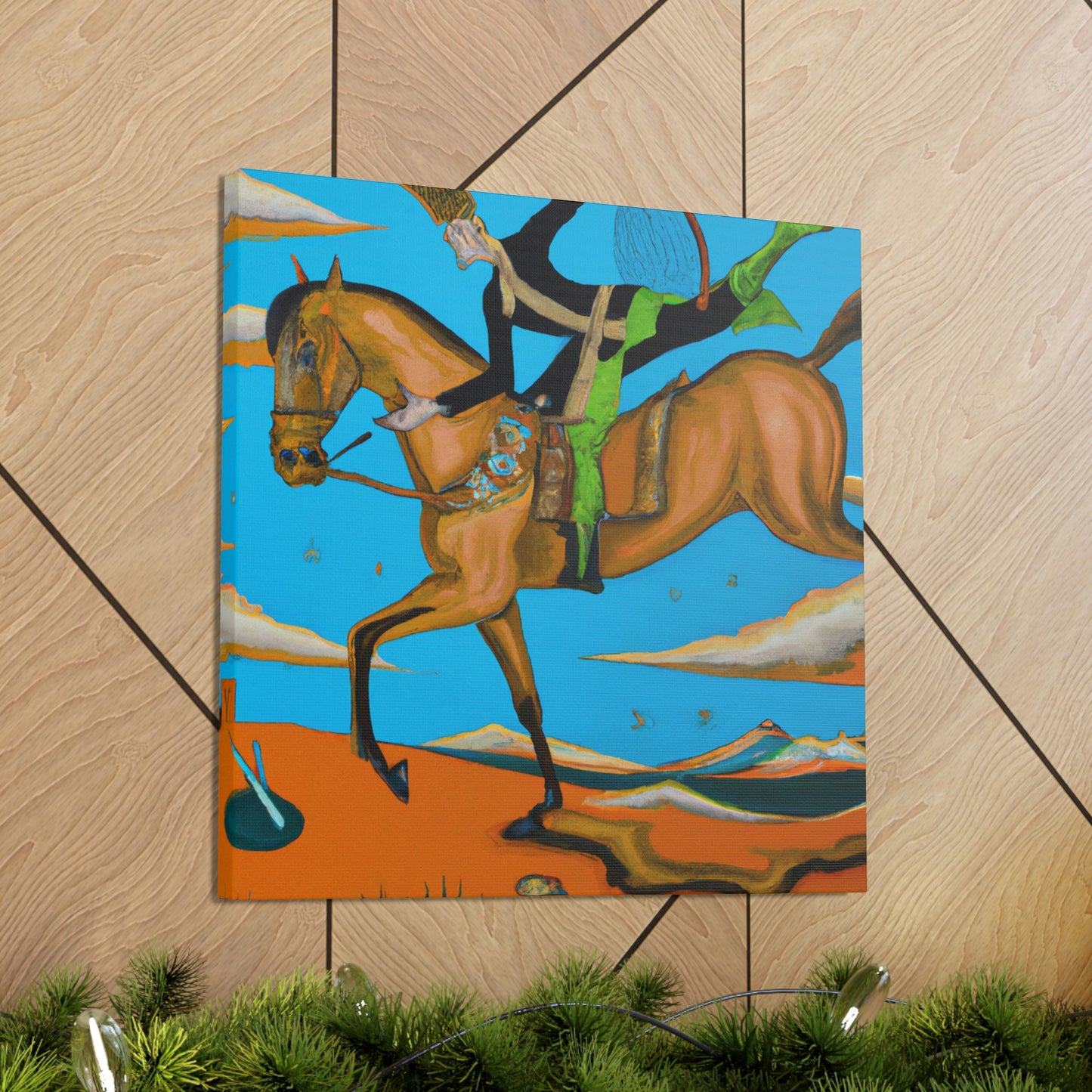 Cavalryman's Dream Vision - Canvas