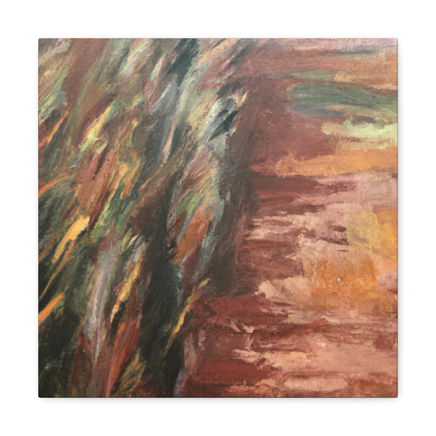 "Hayfield in Harvest Time" - Canvas