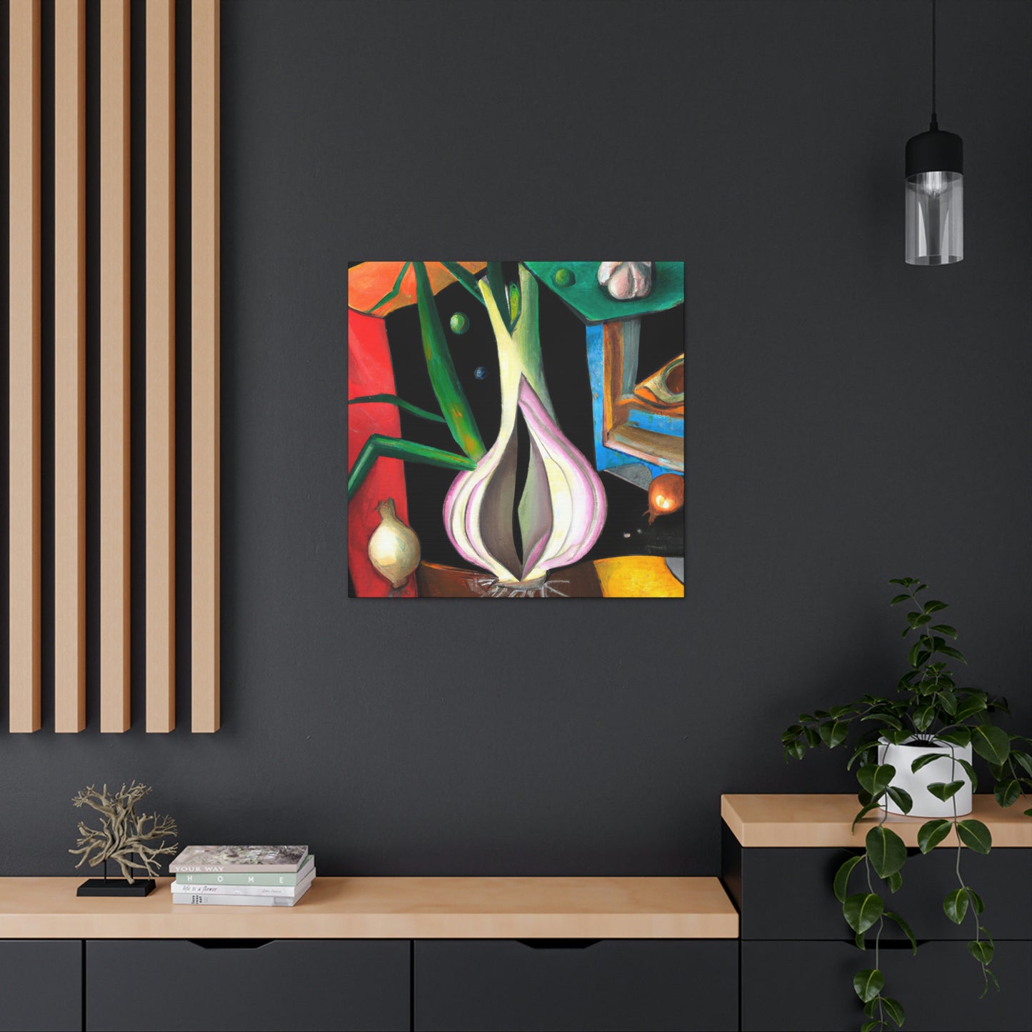 Veggies Dancing Dreamily - Canvas