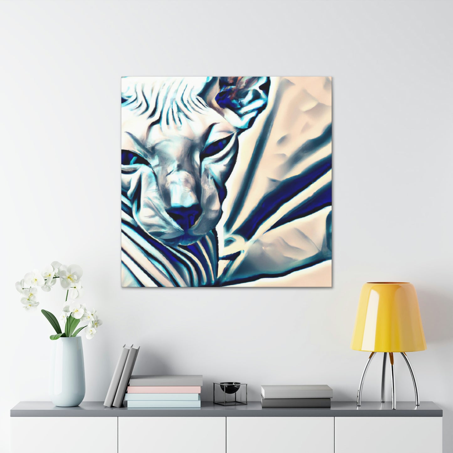 Mystic Sphynx Glow - Canvas