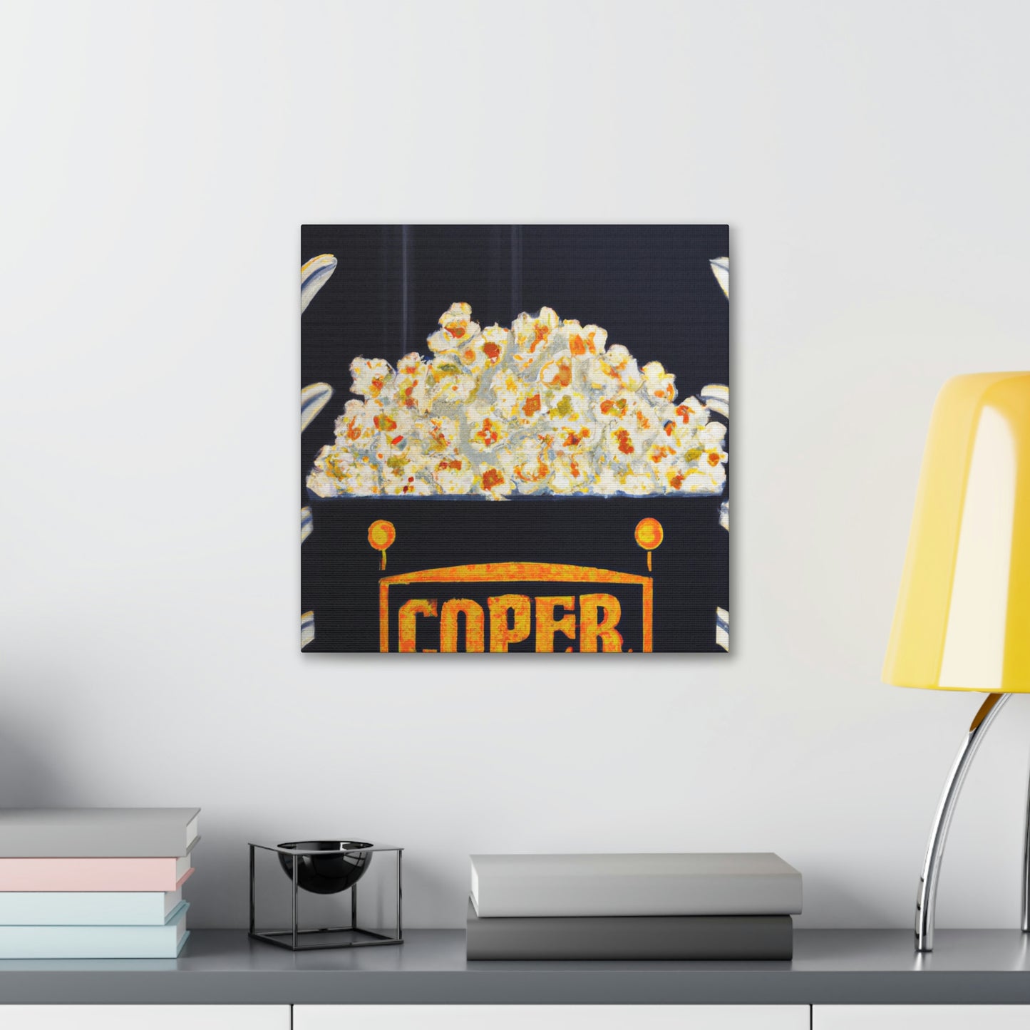 "Popcorn Jazz Jubilee" - Canvas