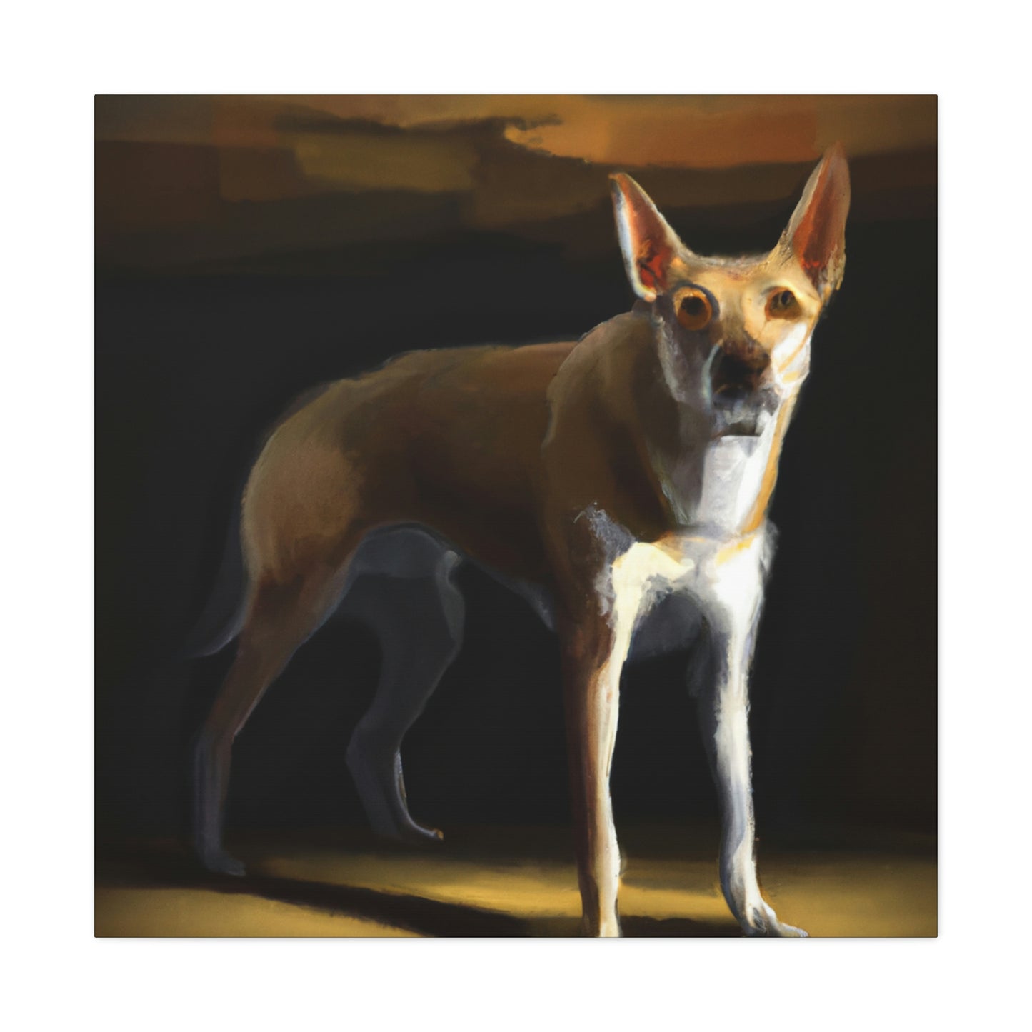 Dingo Dreams in Color - Canvas