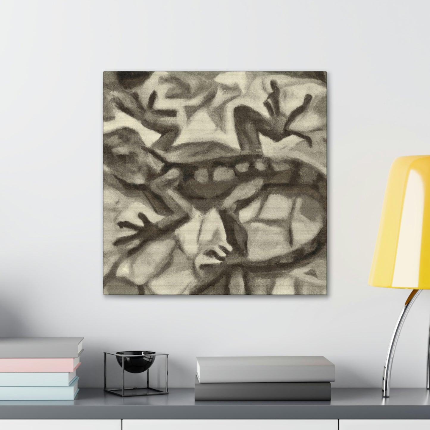 Lizard in Abstraction - Canvas