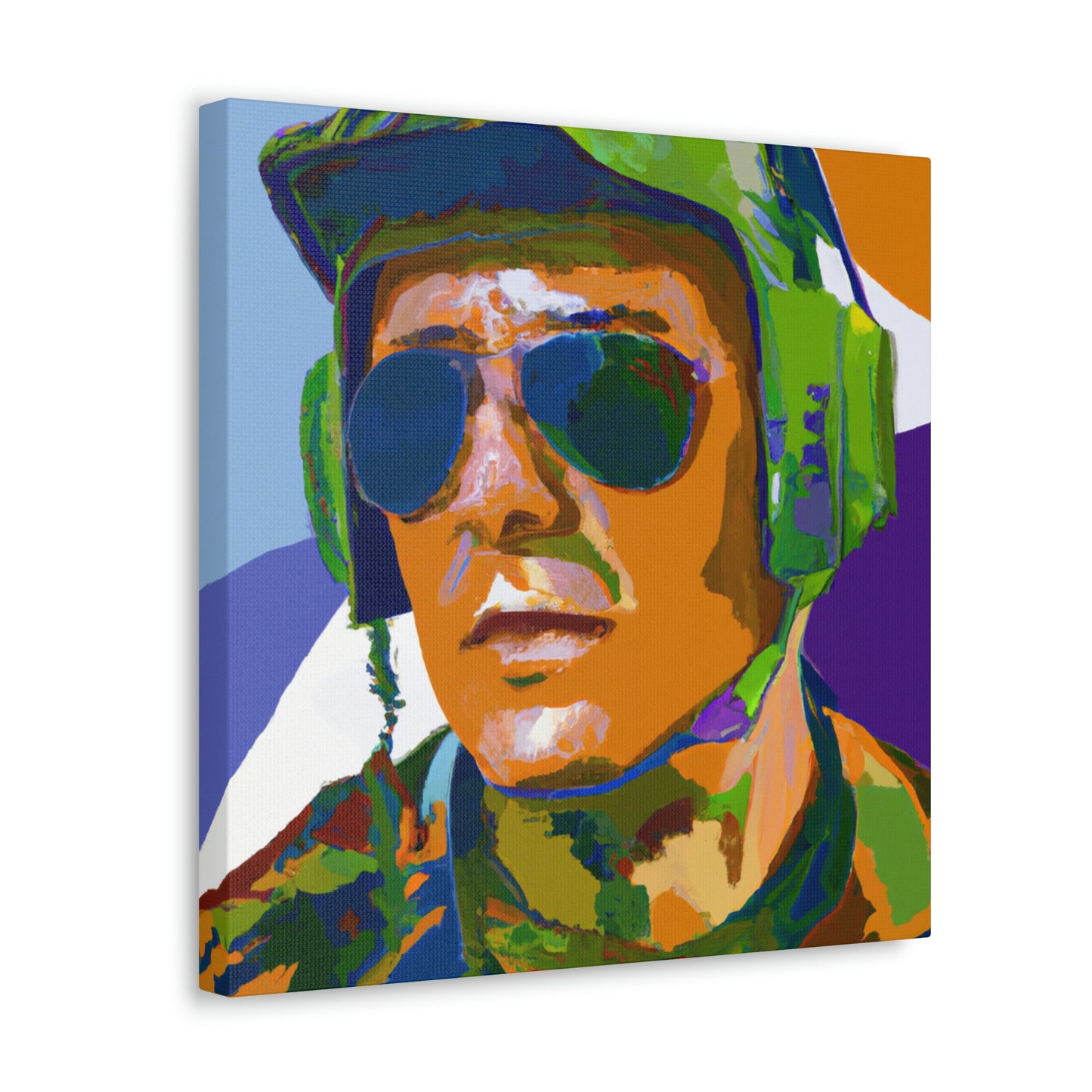 Pilot in Pop Art - Canvas